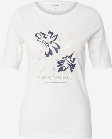 s.Oliver Shirt in White: front