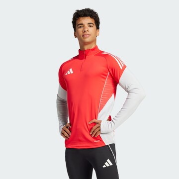 T-Shirt fonctionnel 'Tiro 25 Competition Training' ADIDAS PERFORMANCE en rouge : devant
