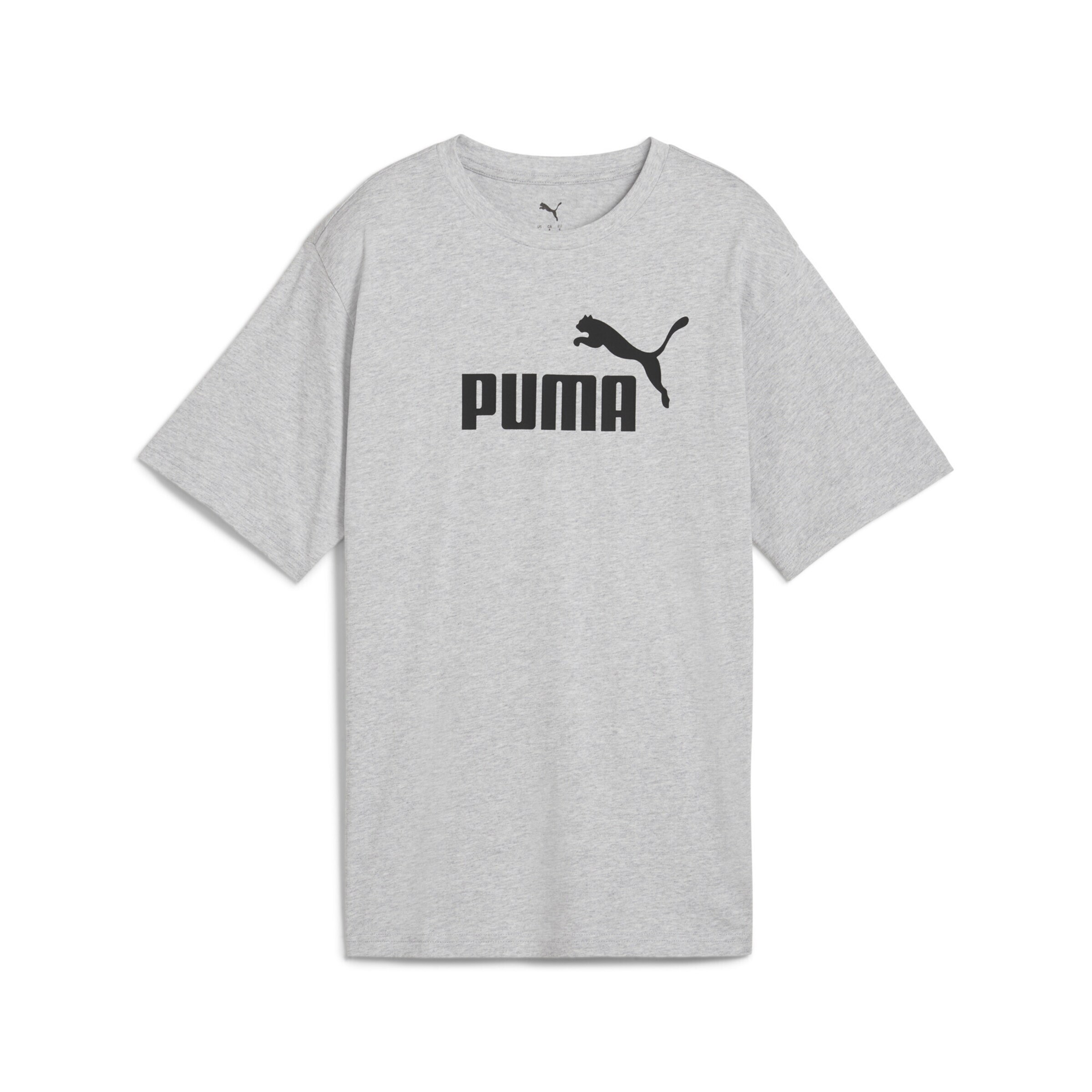 PUMA Shirt 'Essentials No. 1' in Grey: front