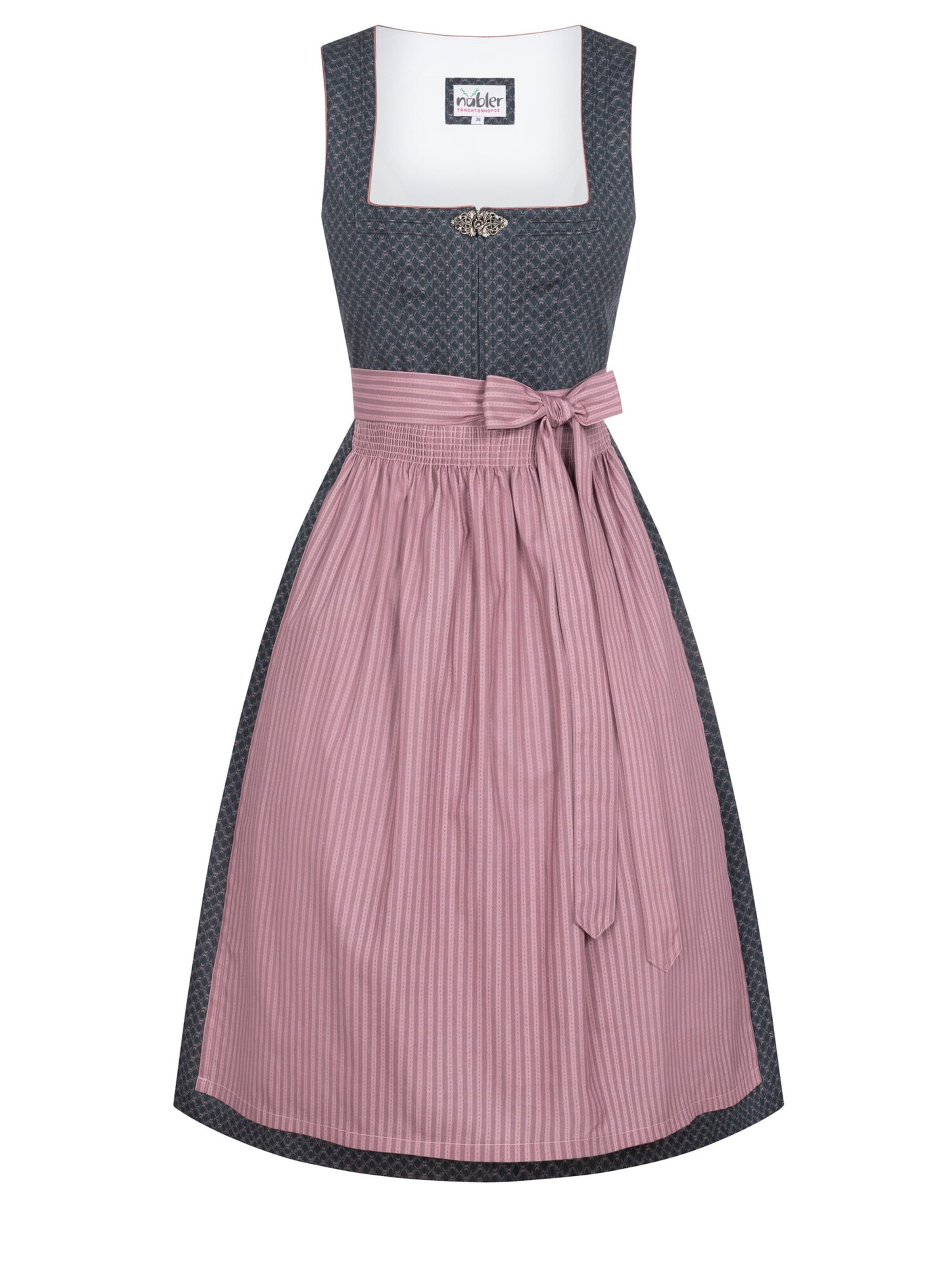 Trachtenhof Nübler Dirndl 'Midi Dirndl Emily' in 34 in Grey, Item view