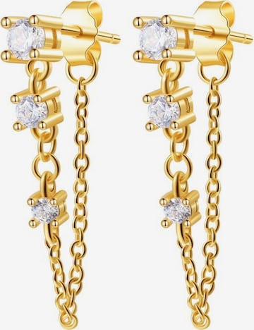 Hey Happiness Ohrringe 'Stardust' in Gold: Vorderseite