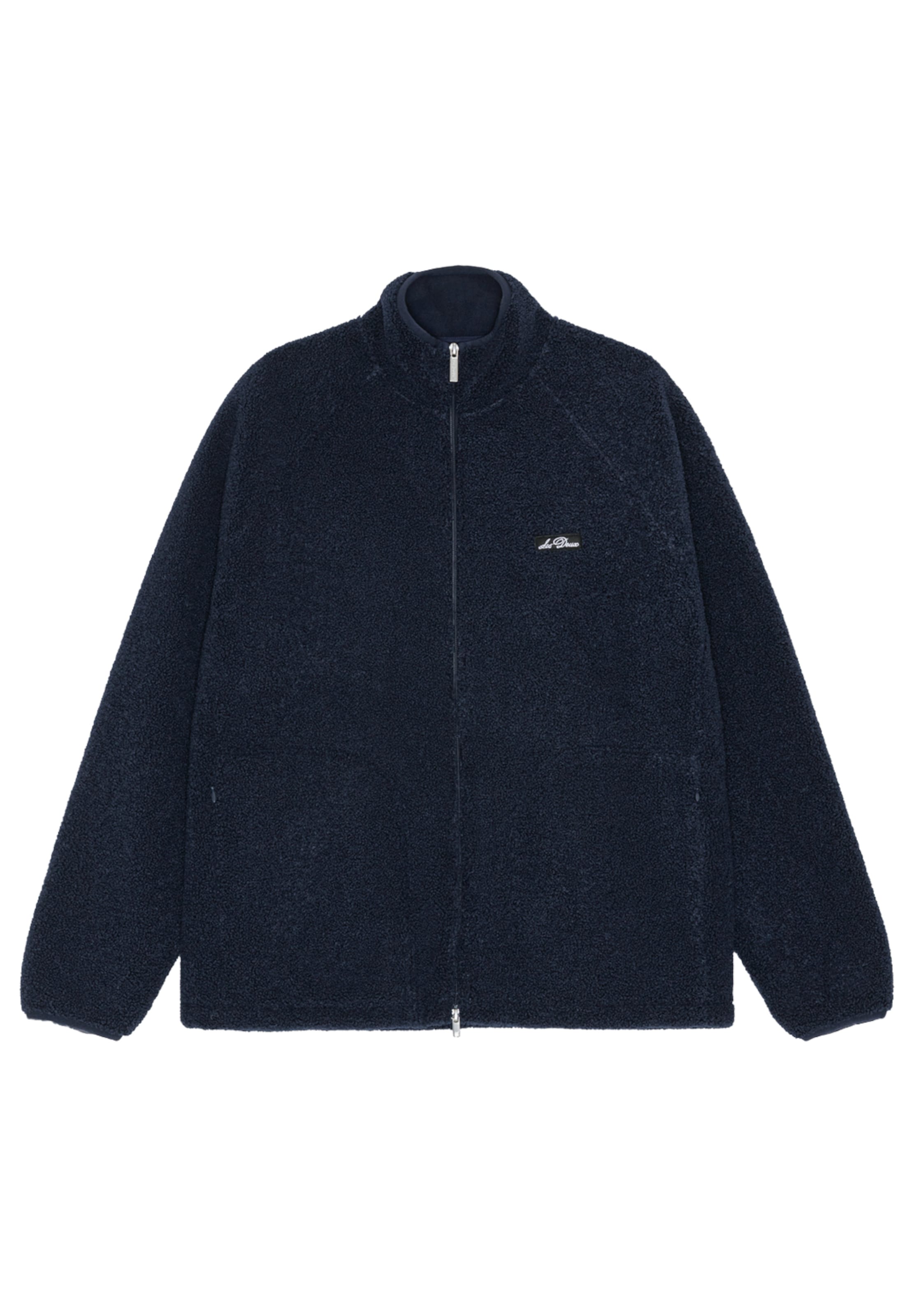 Les Deux Fleece Jacket in Blue: front