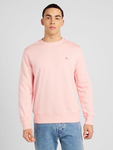Sweat-shirt GANT en rose : devant