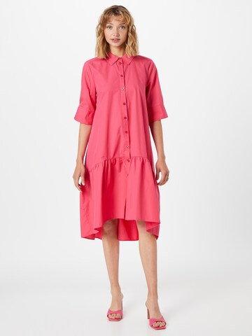 Gestuz Платье-рубашка 'Avali' в Ярко-розовый: спереди