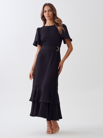 Robe 'REXANA' Tussah en noir