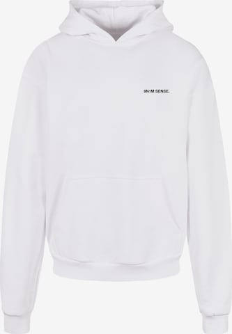 Sweat-shirt 9N1M SENSE en blanc : devant