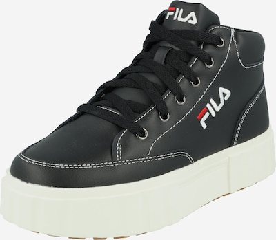 FILA Sneaker high i rød / sort / hvid, Produktvisning