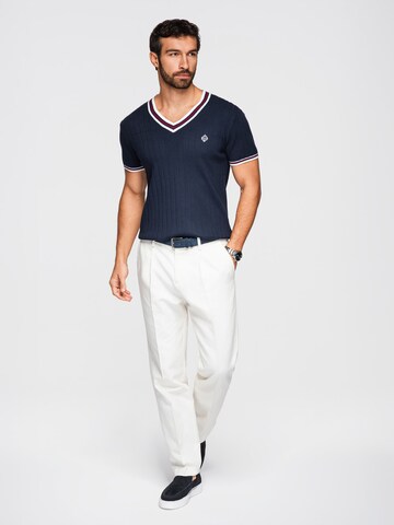 Ombre Shirt in Blauw