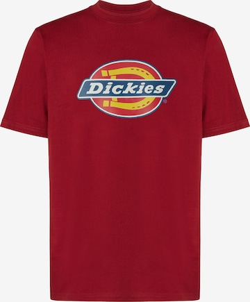 DICKIES T-Shirt 'Icon Logo' in Rot: predná strana