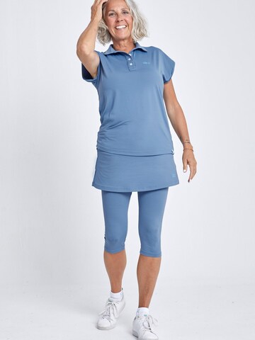 SPORTKIND Funktionsshirt 'Polo Shirt Loose-Fit'‌‌‌‌‌‌‌‌ in Grau