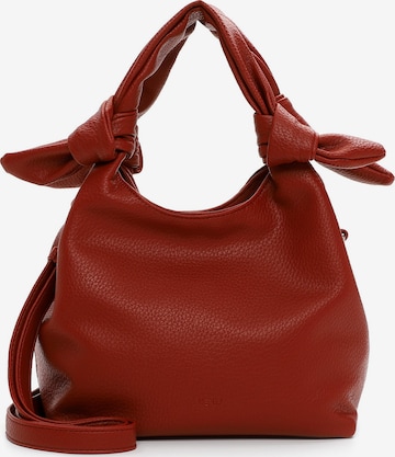 Shopper ' E&N Pantin RUE 09 ' di Emily & Noah in arancione: frontale