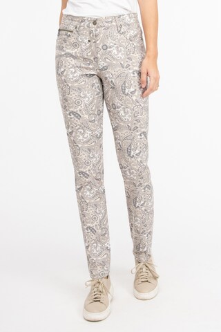 Coupe slim Pantalon Recover Pants en beige : devant