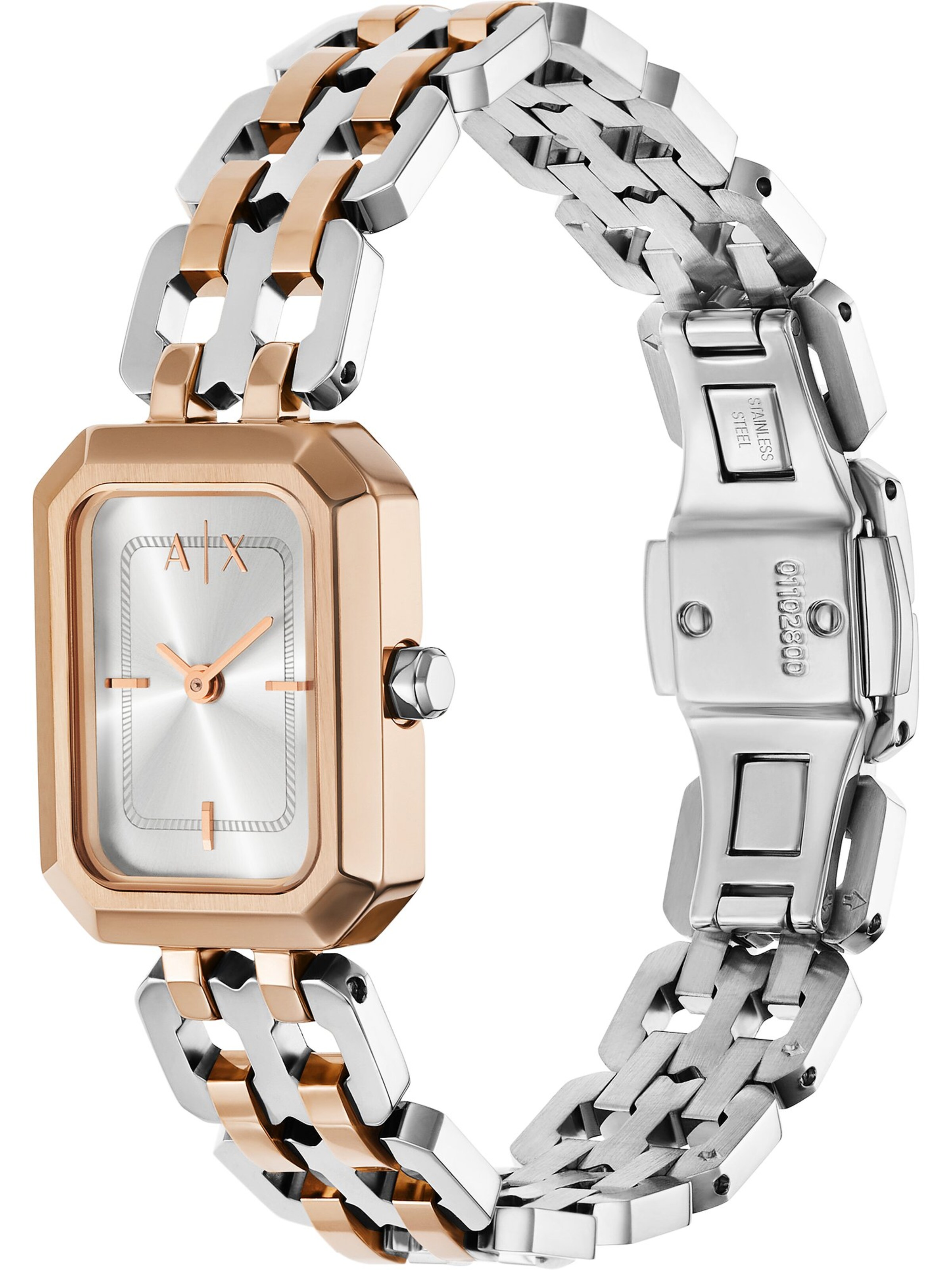 ARMANI EXCHANGE - Relógios analógicos em ouro: frente