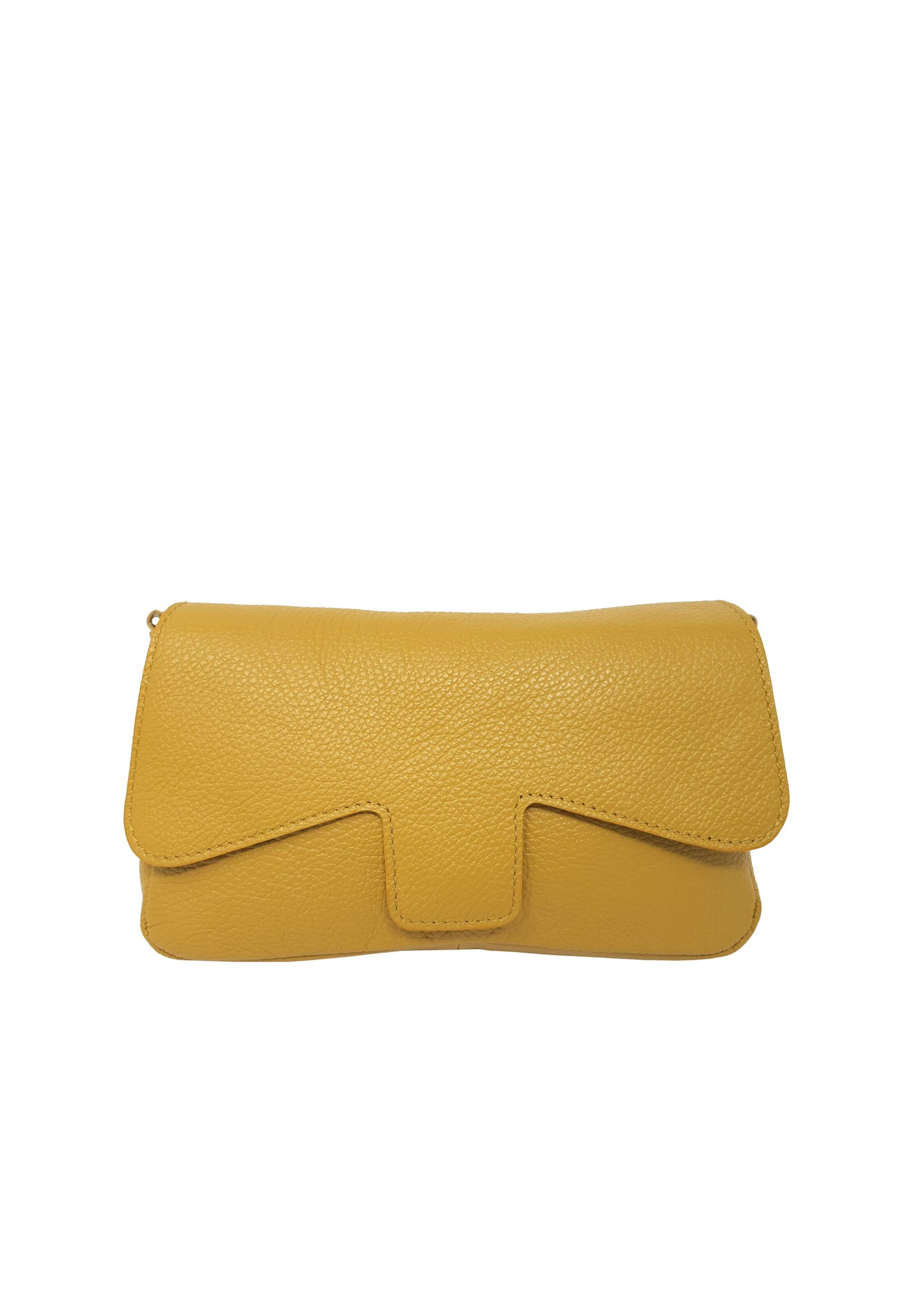 Sac à bandoulière CHICCA BORSE en jaune : devant