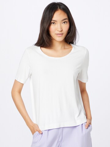 T-shirt Riani en blanc : devant