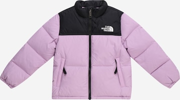 THE NORTH FACE Outdoorová bunda – fialová: přední strana