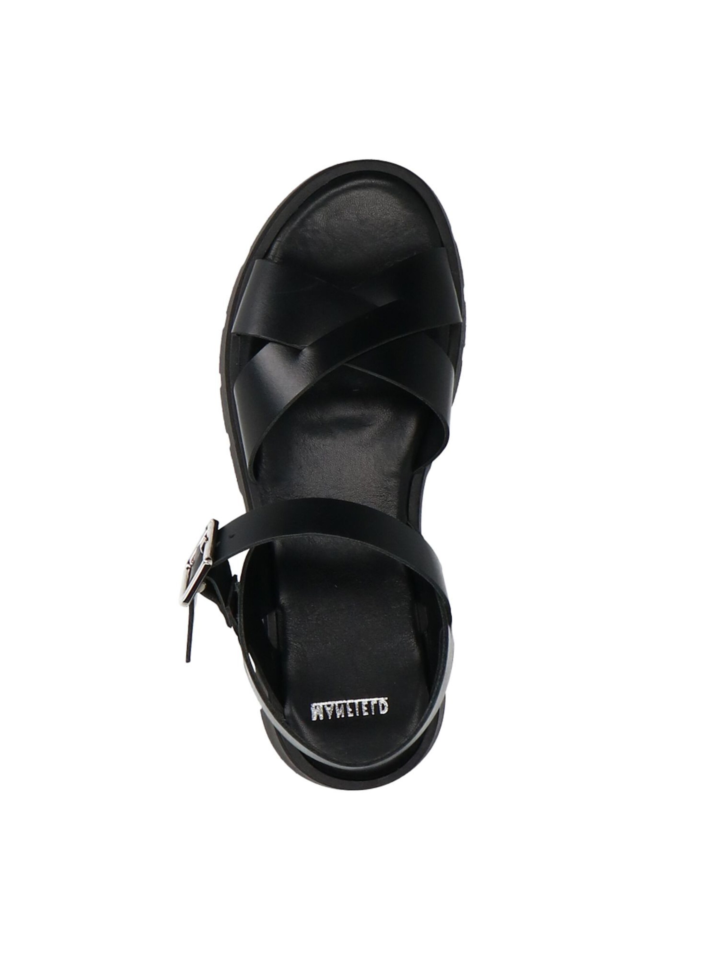 MANFIELD Sandals in Black