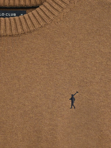 Polo Club Sweater in Brown