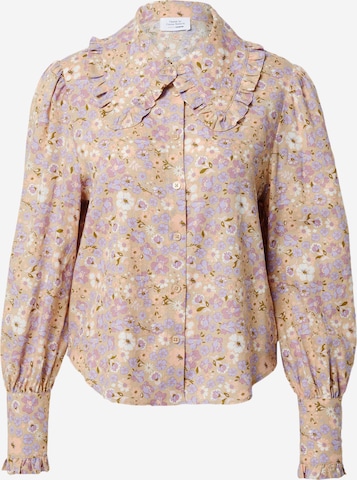 Daahls by Emma Roberts exclusively for ABOUT YOU Blouse in Lila: voorkant