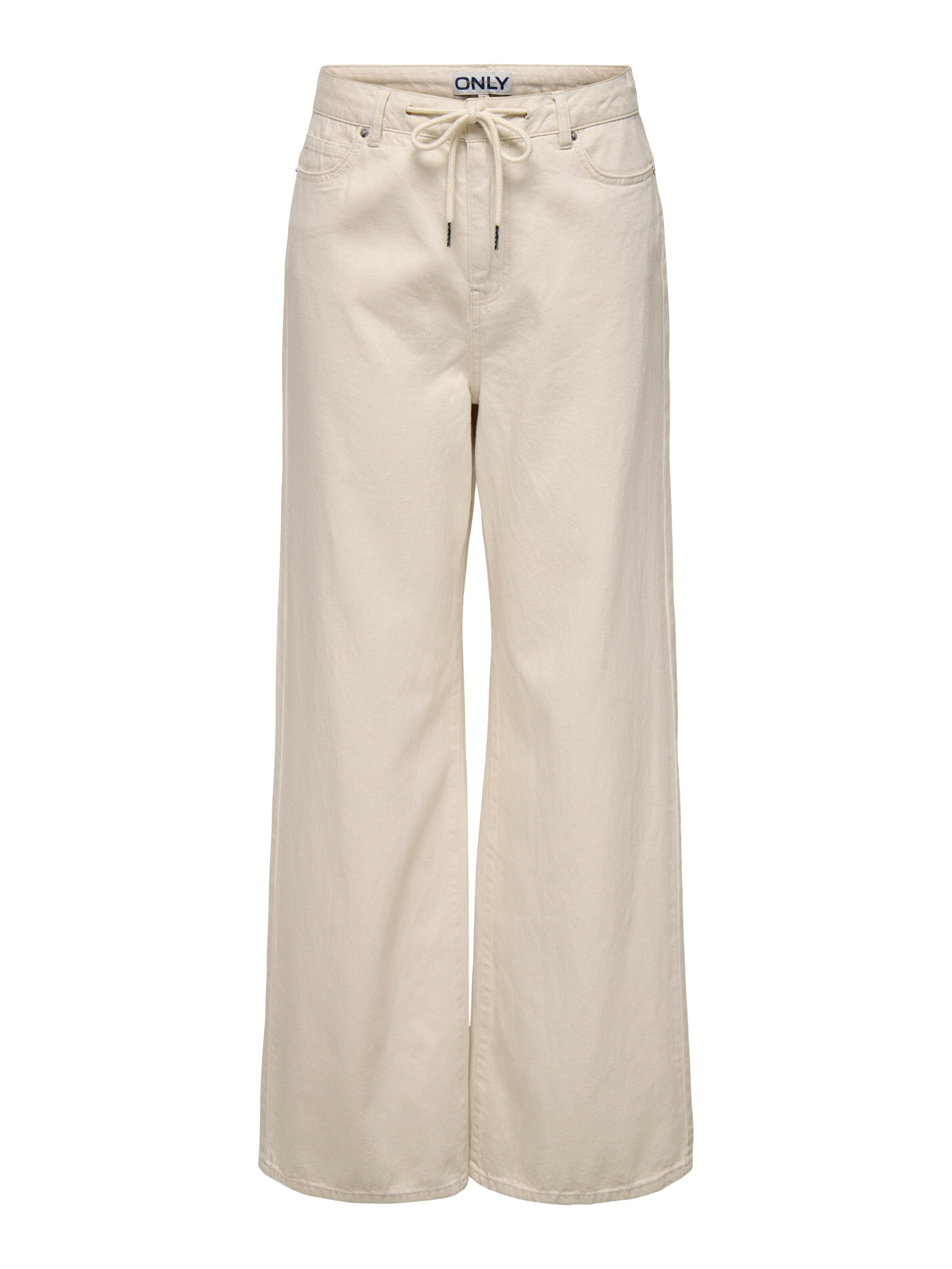 Wide Leg Pantalon ONLY en beige : devant