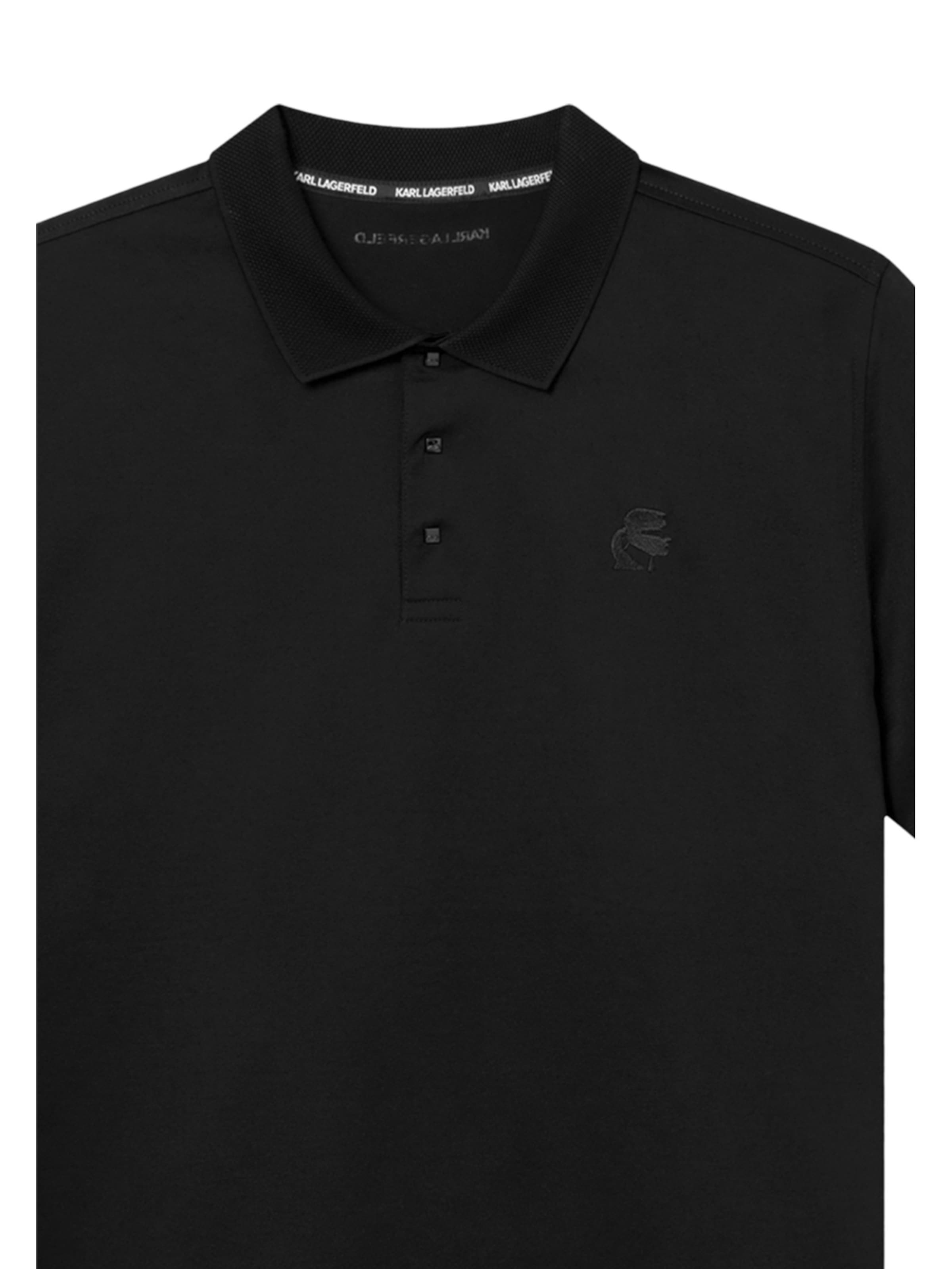 Karl Lagerfeld Shirt ' 745000 ' in Zwart