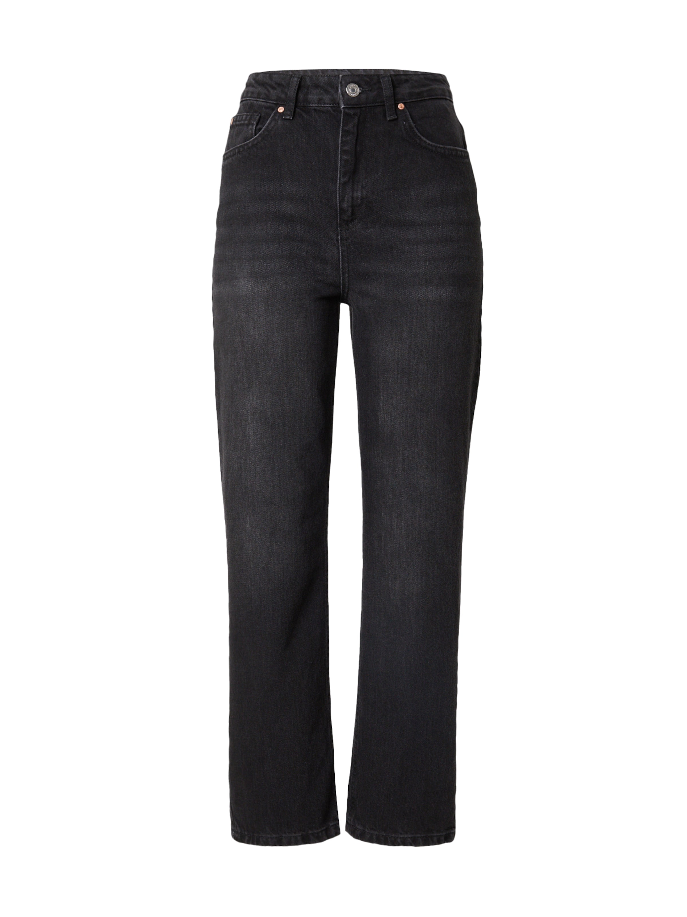 Trendyol Regular Jeans in Black: front