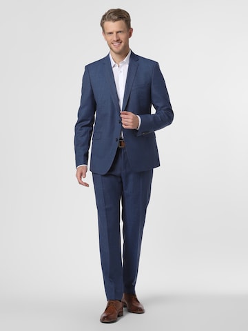 STRELLSON Slimfit Business-colbert in Blauw