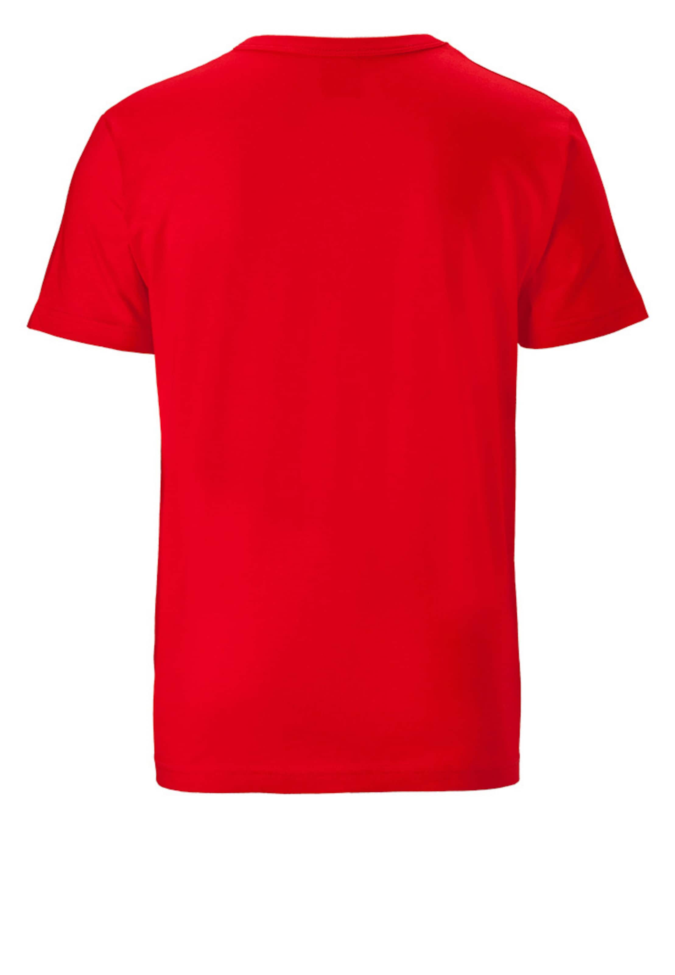 LOGOSHIRT Shirt in Rood