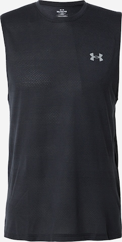 UNDER ARMOUR Λειτουργικό μπλουζάκι 'Velociti' σε μαύρο: μπροστά