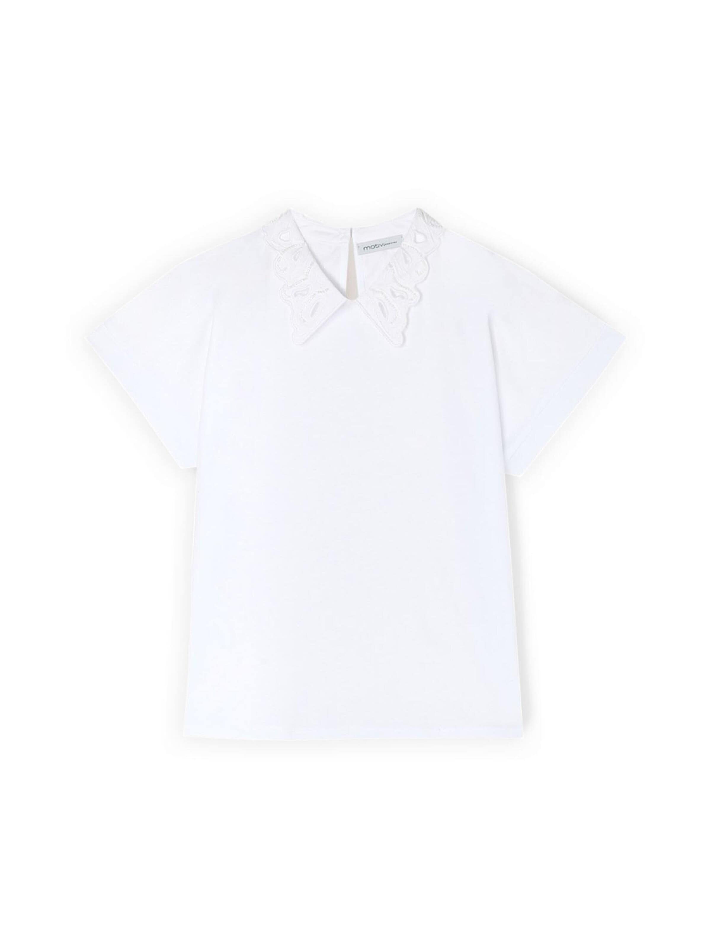 MOTIVI - Camiseta en blanco: frente