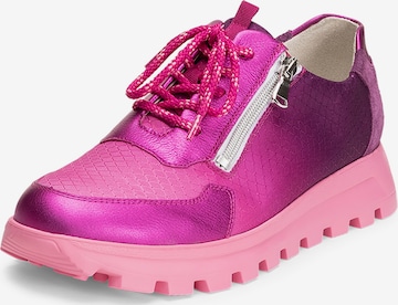 Sneaker bassa di VITAFORM in rosa: frontale
