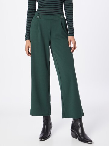 Wide Leg Pantalon à pince 'LOANE' VILA en vert : devant