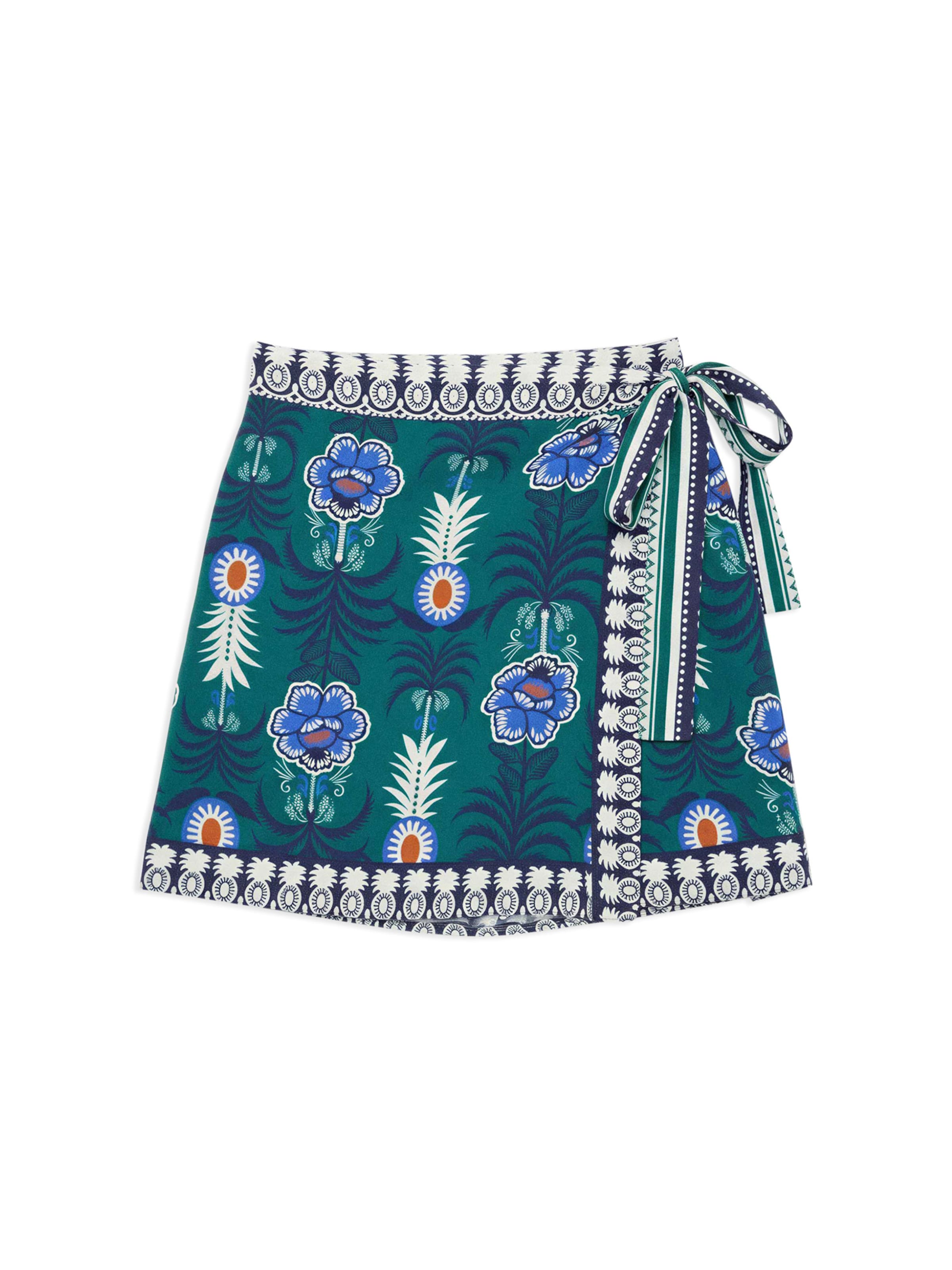 Gonna ' ' di Gisela in verde: frontale