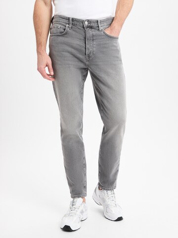 Only & Sons Regular Jeans ' Yoke Tapered ' in Grey: front