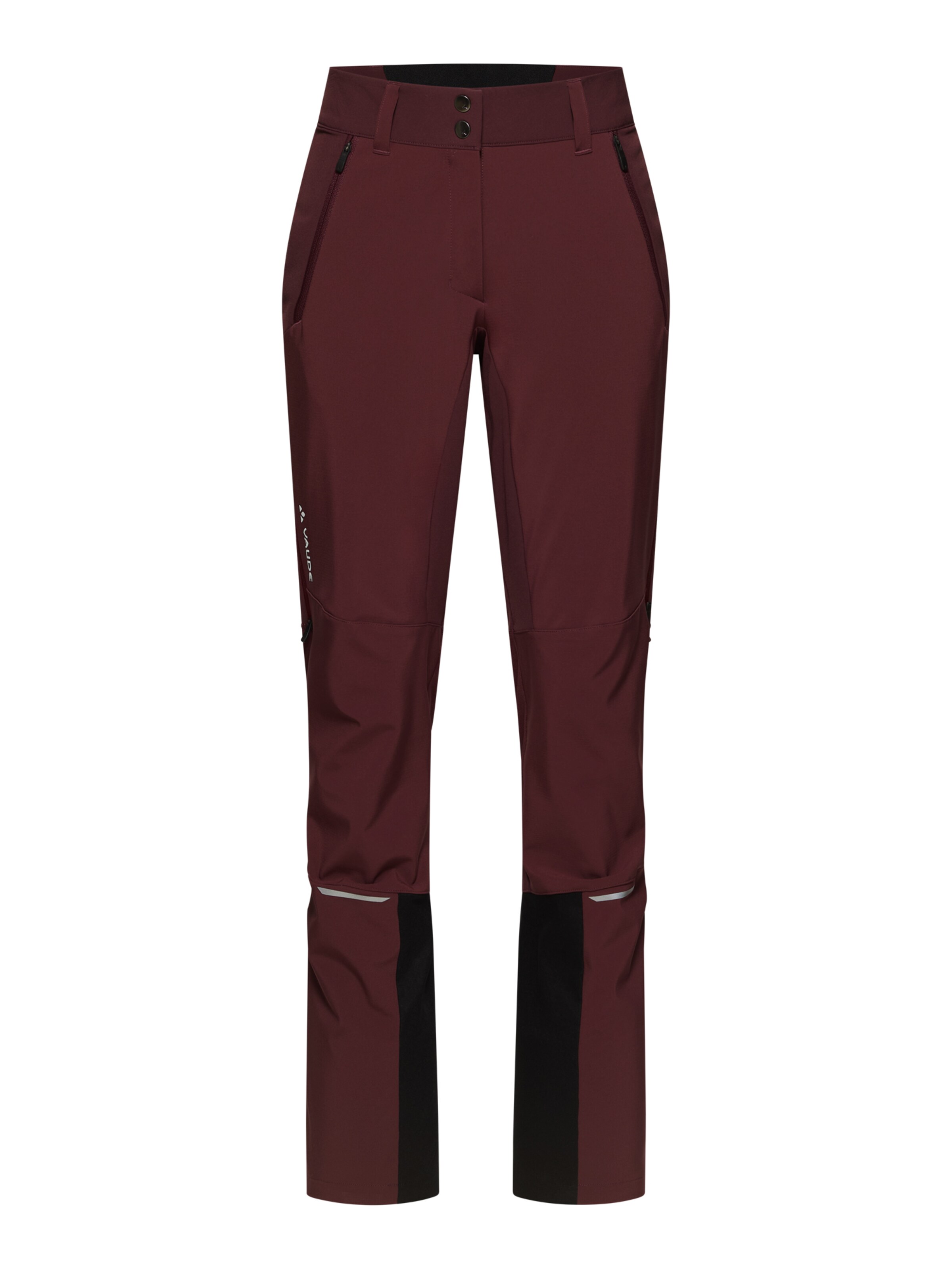 VAUDE Outdoor trousers 'W Larice Pants IV' in Brown: front