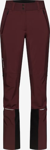 VAUDE Outdoorhose 'W Larice Pants IV' in Braun: Vorderseite