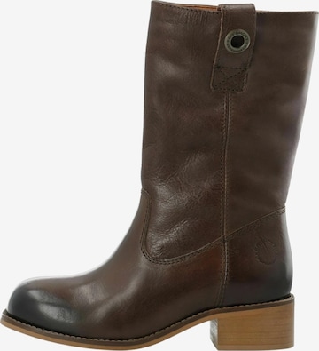 Ca'Shott Chelsea boty ' CSVILMA ' – hnědá: přední strana