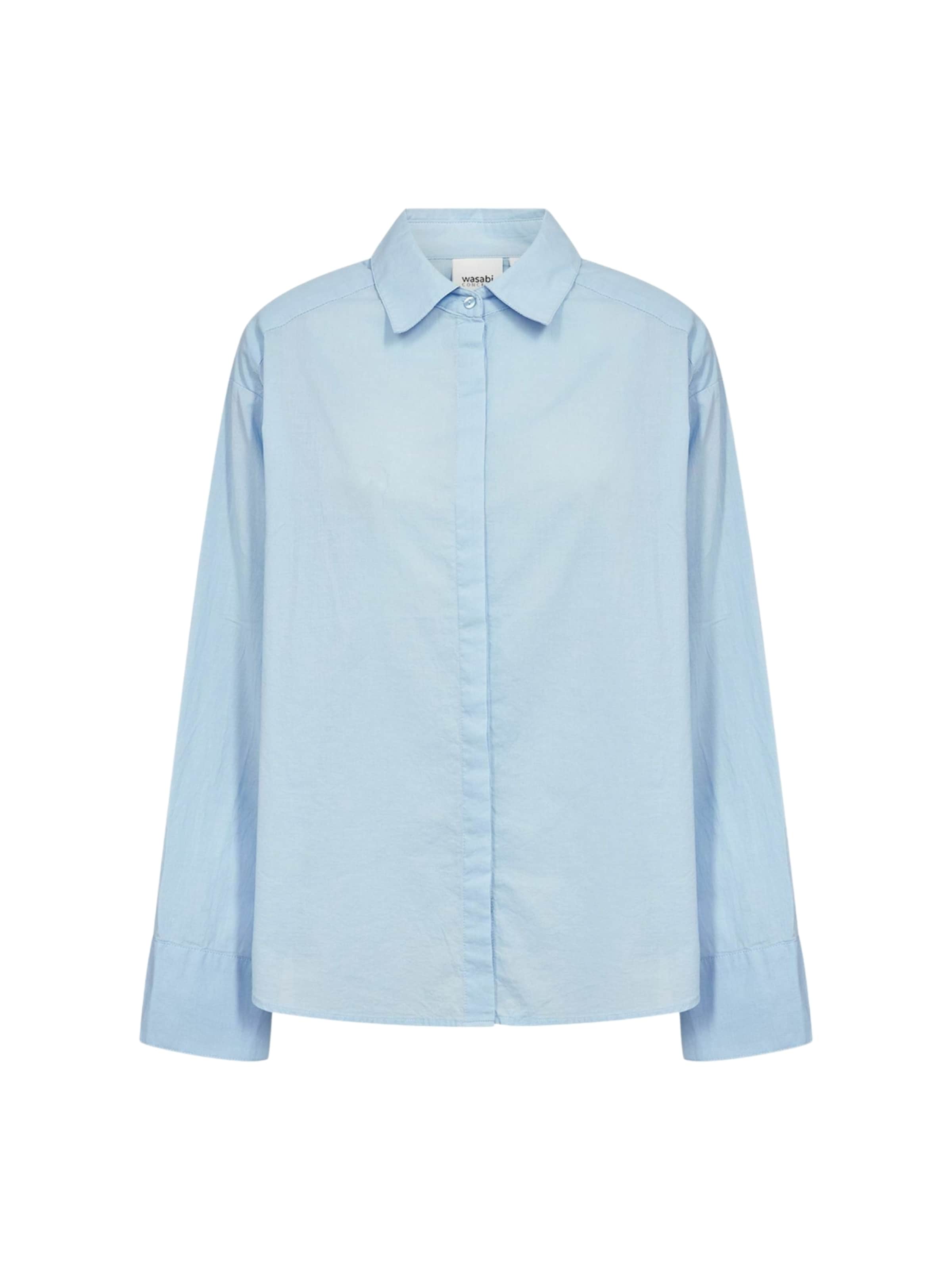 Wasabi Concept Shirts ' WA-MERY 8 ' i blå: forside