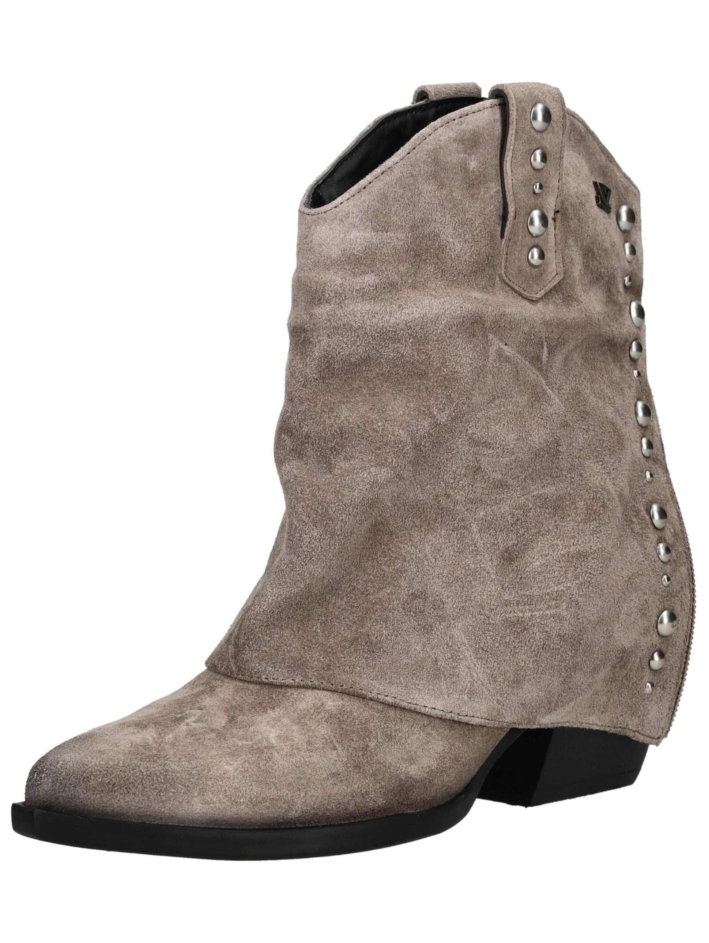 LAZAMANI Ankle Boots in Grey: front