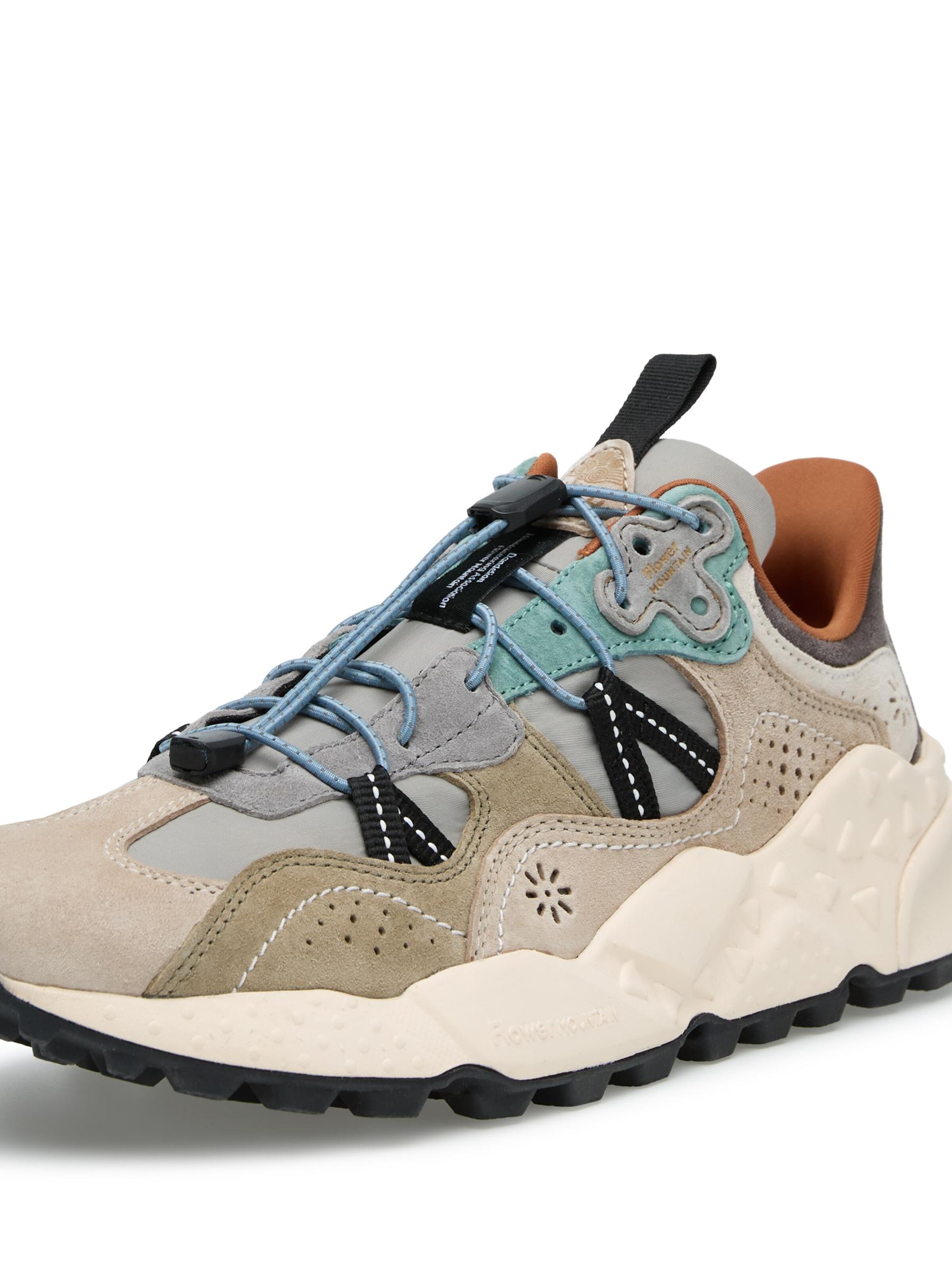 Flower Mountain Platform trainers 'TIGER HILL MAN' in Grey