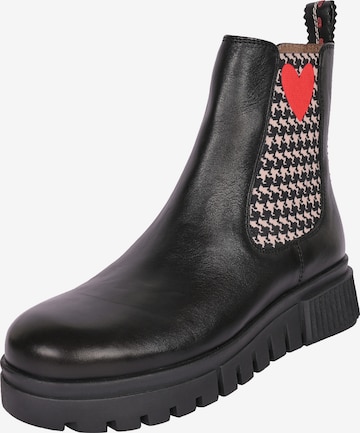 Crickit Chelsea boots 'NAELLE' in Zwart: voorkant