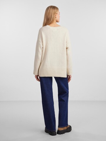 PIECES Pullover 'Nancy' i beige