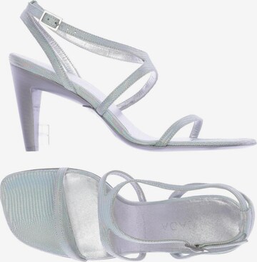 ESCADA Sandals & High-Heeled Sandals in 37,5 in Grey: front