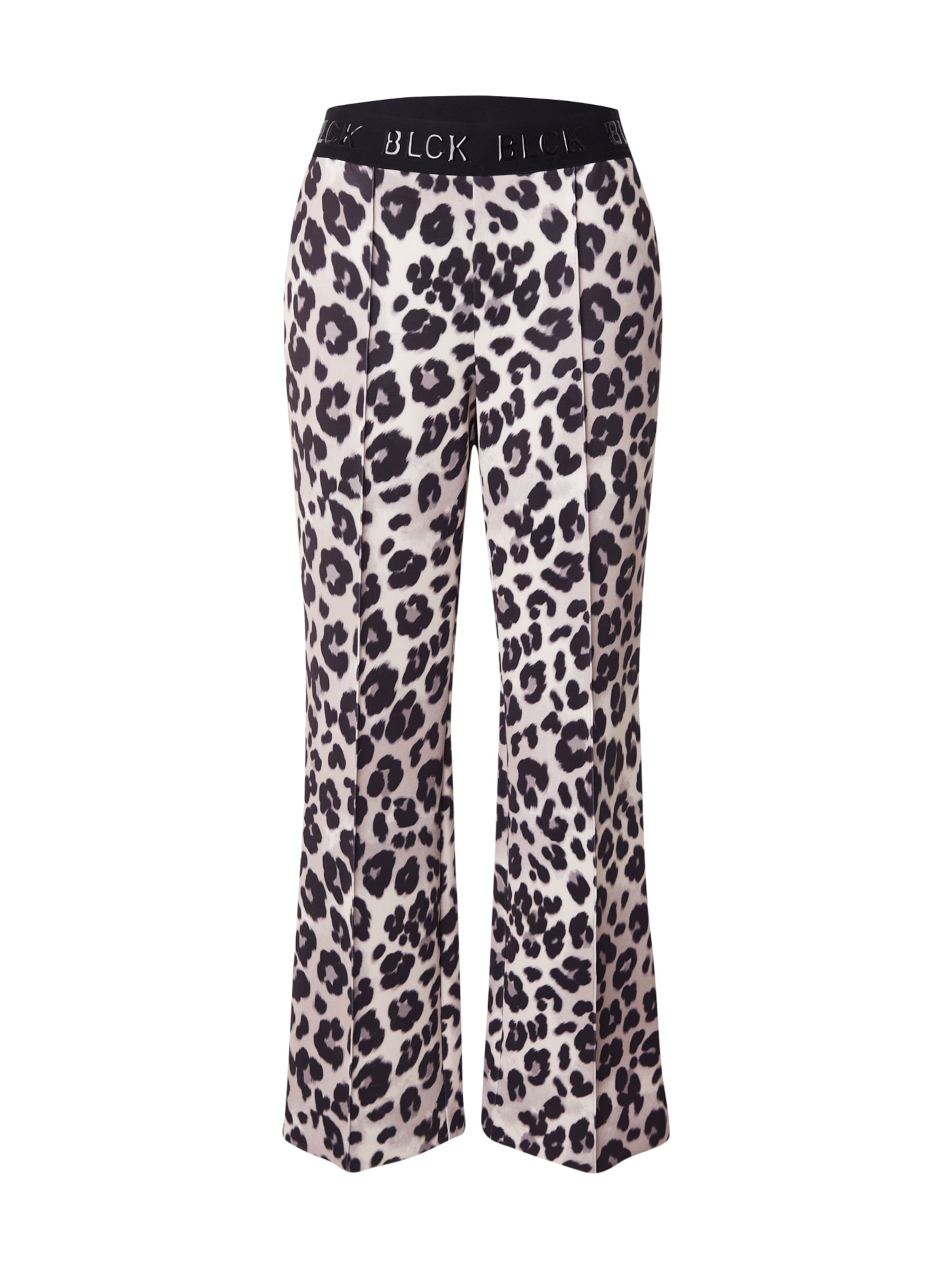 s.Oliver BLACK LABEL Zvonový Kalhoty – béžová: přední strana