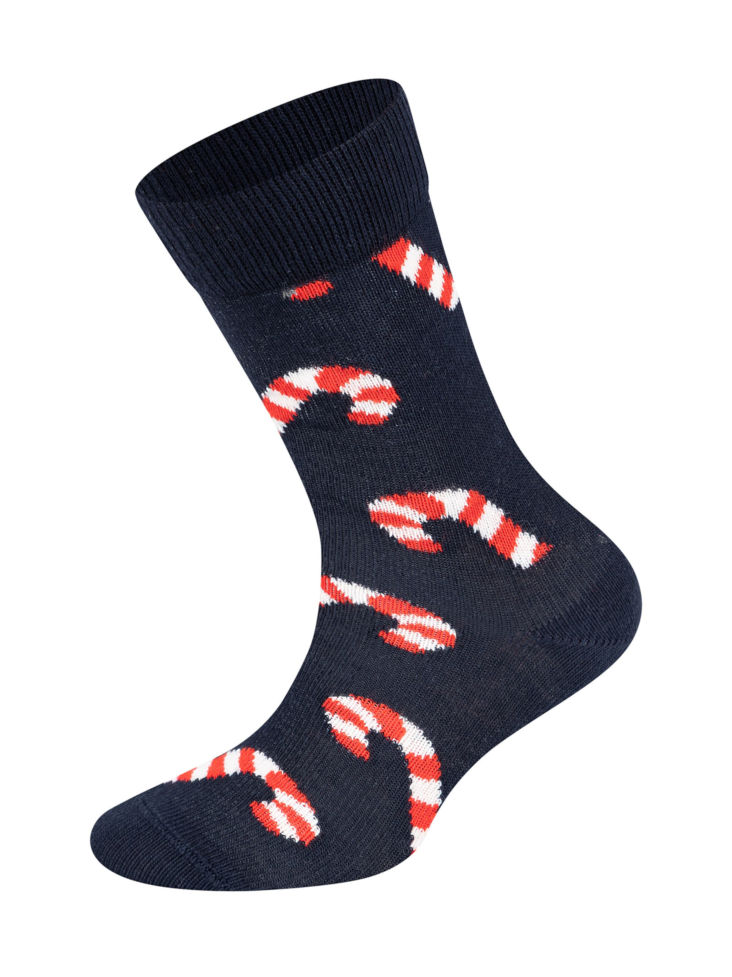 Happy Socks Sokken 'Happy Holidays' in Gemengde kleuren: voorkant