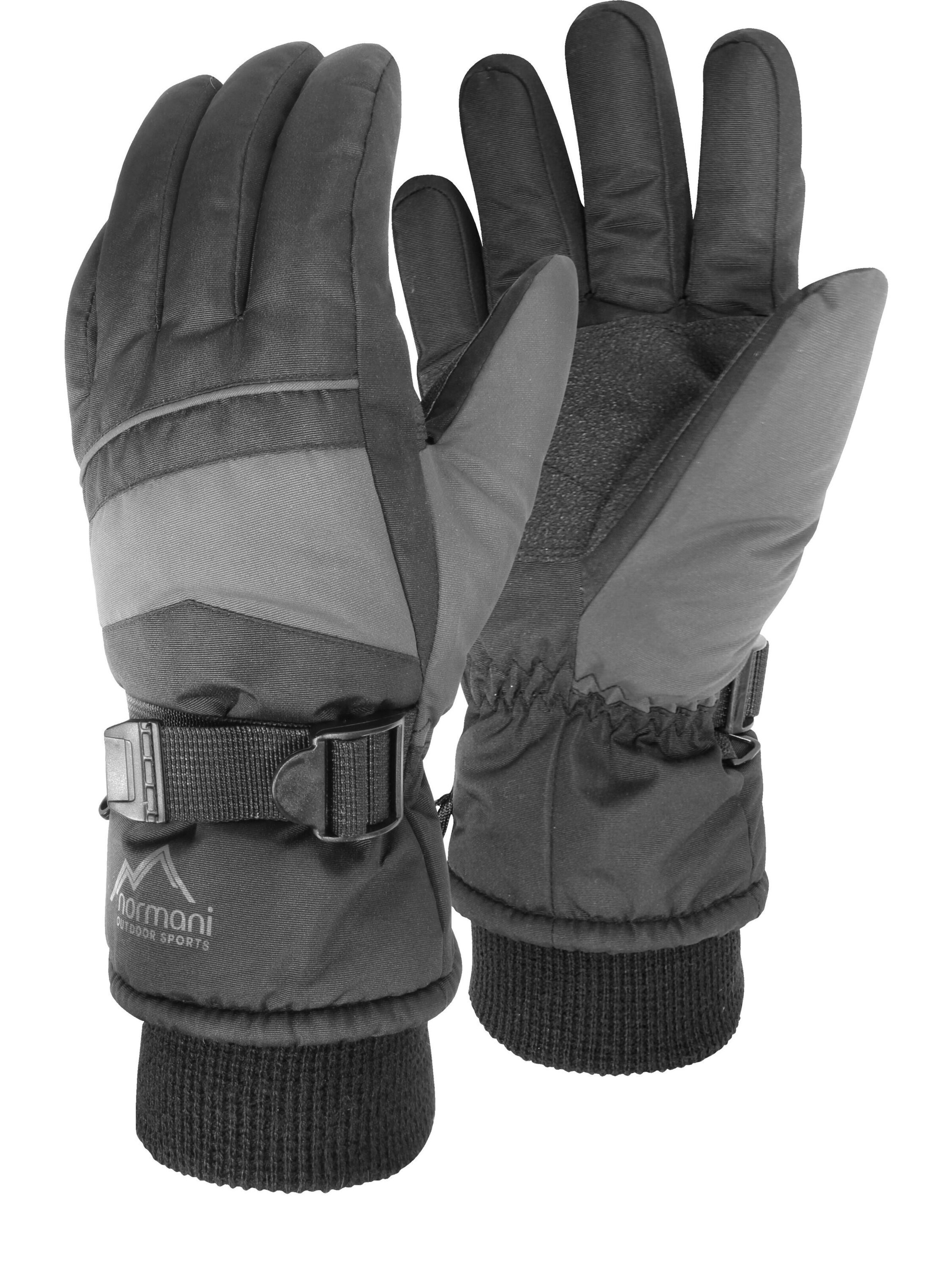 normani Handschuhe 'Snowguard ProTect II' in Grau
