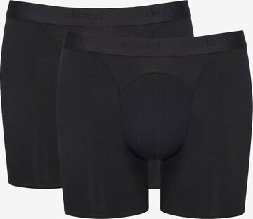 SLOGGI Boxer shorts 'men EVER Soft' in Black: front