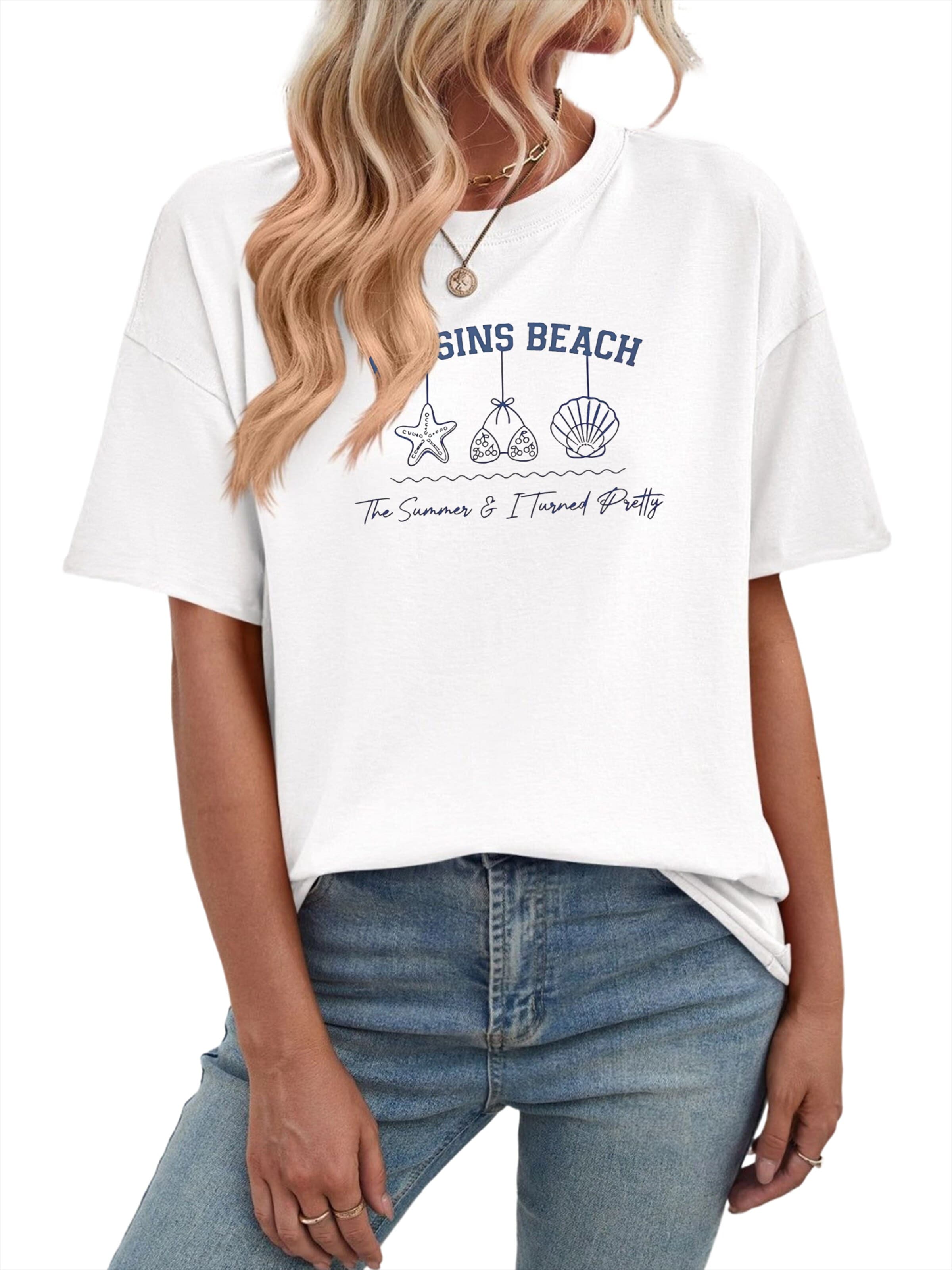T-shirt GORHEY en blanc : devant