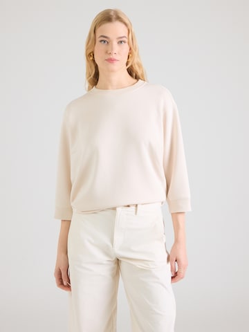 COMMA Суичър в бяло: отпред