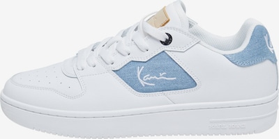 Sneaker bassa Karl Kani di colore beige / blu denim / bianco, Visualizzazione prodotti